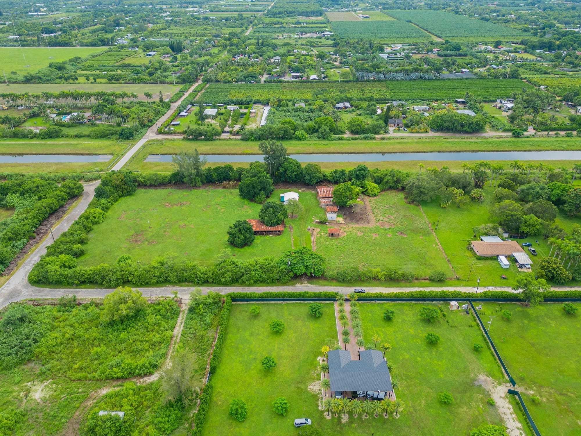 15365 SW 206 Ave, from the air, photograph 40 of 75