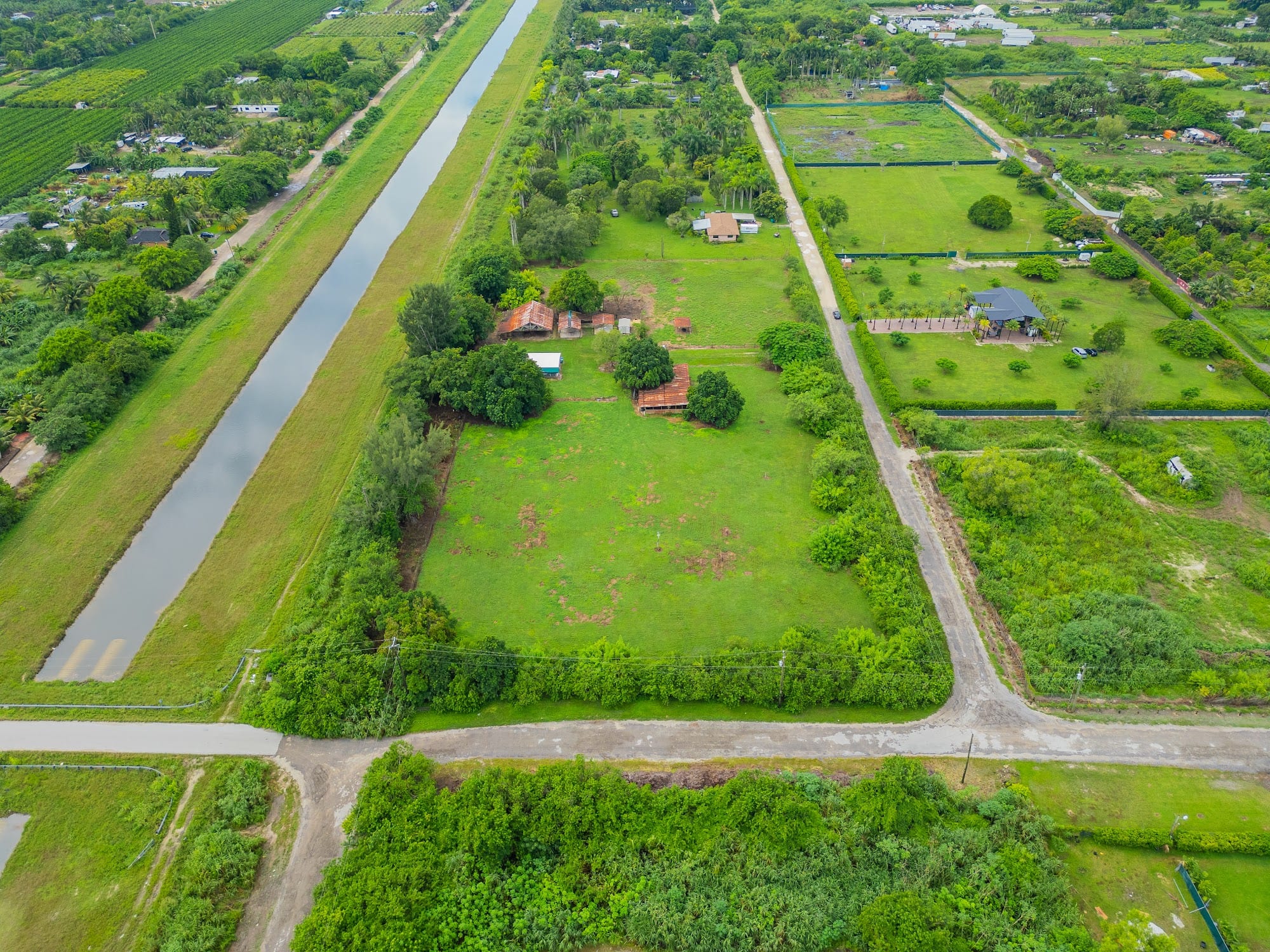 15365 SW 206 Ave, from the air, photograph 42 of 75