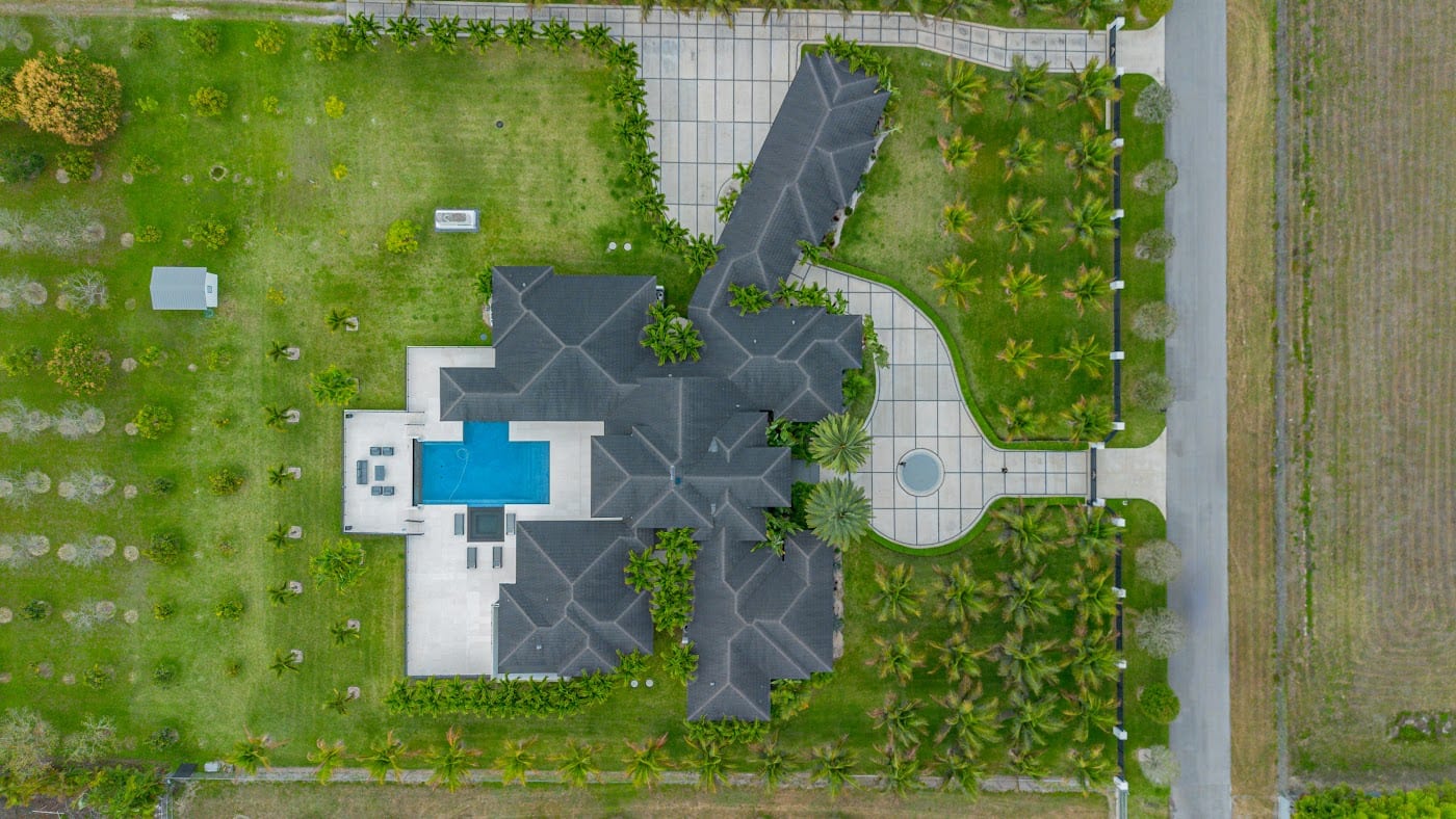 15620 SW 188 Ct, from the air, photograph 3 of 33