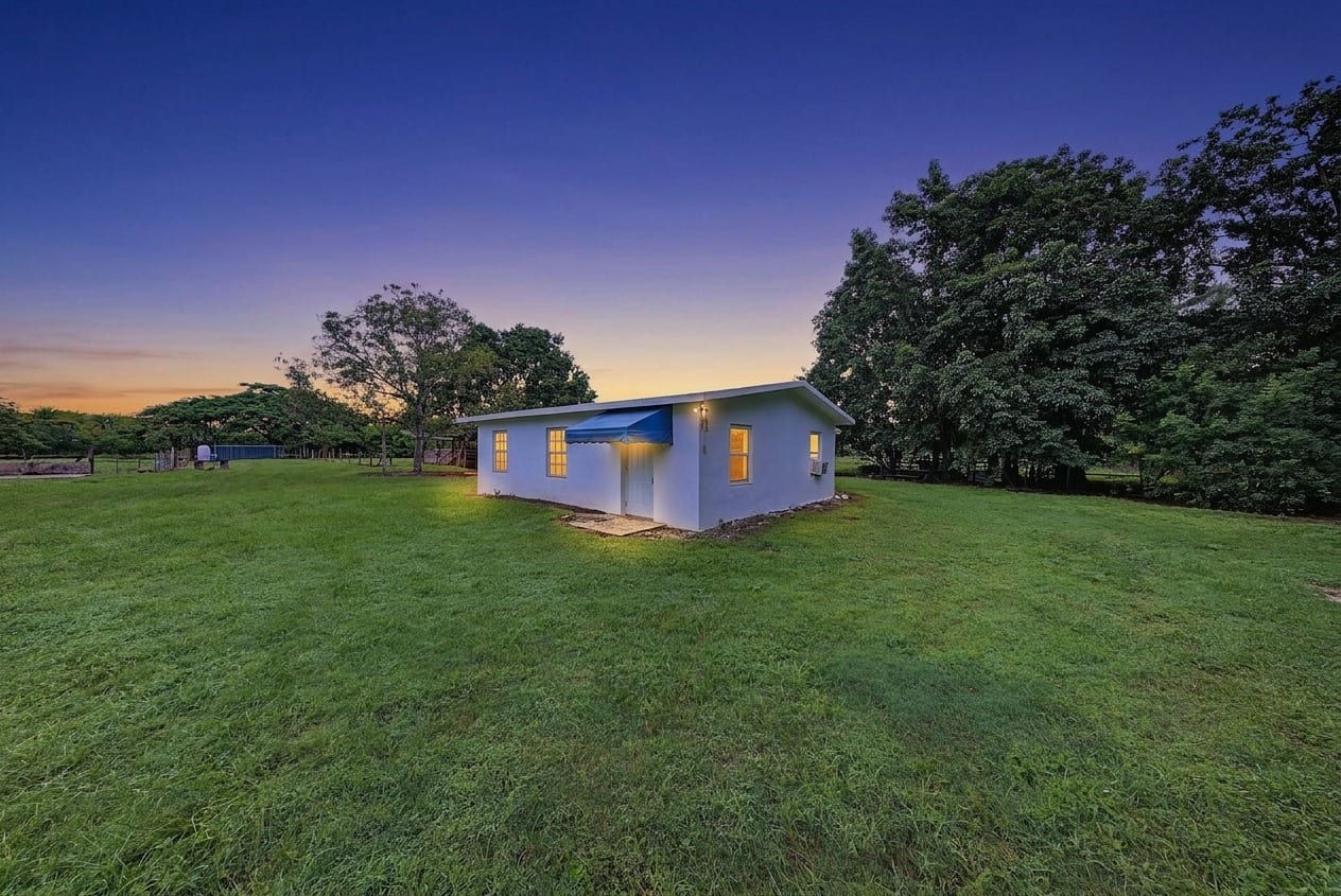 15365 SW 206 Ave, at dusk, photograph 69 of 75