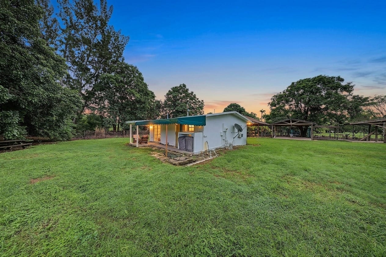 15365 SW 206 Ave, at dusk, photograph 70 of 75